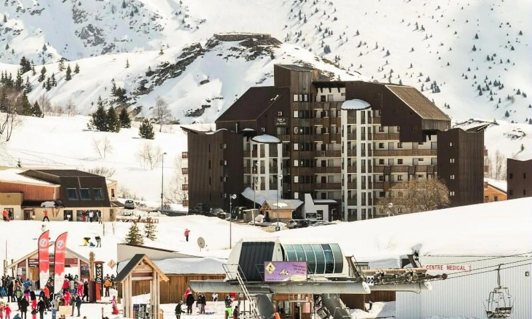 Residence Les Melezes - Maeva Home - Studio 5 Personnes - Selection Mae-1344 Huez Apartment